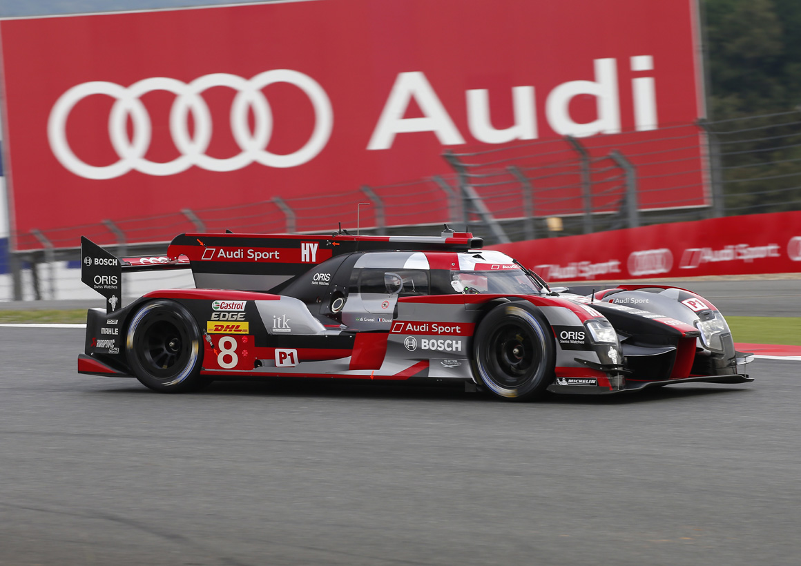 Audi、WEC富士戦で今シーズン5回目のポールポジションを獲得